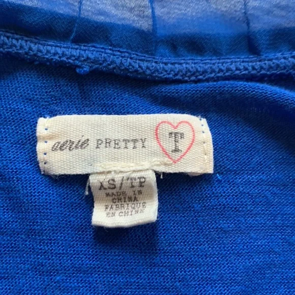 aerie Open Back Pretty T 💕 - Picture 7 of 10